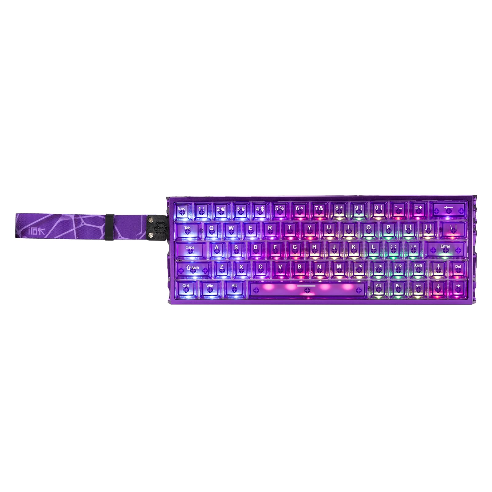 キーボード irok MG63 IROK MG63 64 Keys Wired Magnetic Switch Keyboard, 512KHZ All Keys